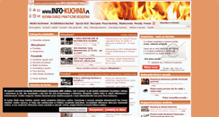 Desktop Screenshot of info-kuchnia.pl